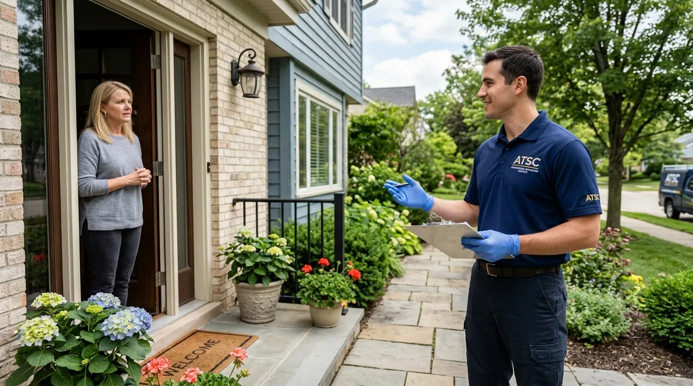 Certified trauma scene cleanup technicians serving Chester